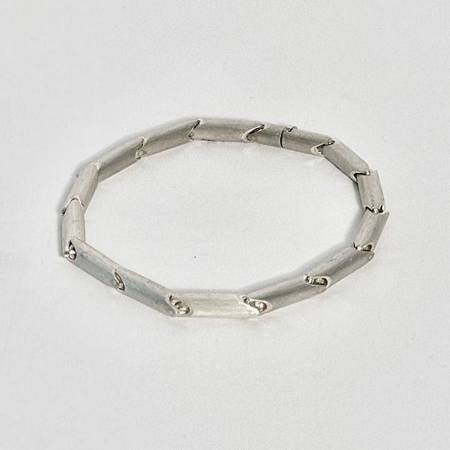 Armband Silber 925 mattiert 18cm Länge