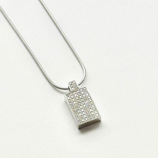 Brillantanhänger in Weissgold 750 0,66ct twsi 6380€  4999€